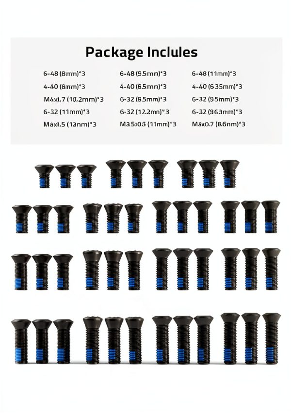 CVLIFE Red Dot Sight Screws 12.9 Steel Corrosion Resistant-6