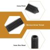 Uxcell Brass Grub Screws Self Tapping Cone Point Industrial-2