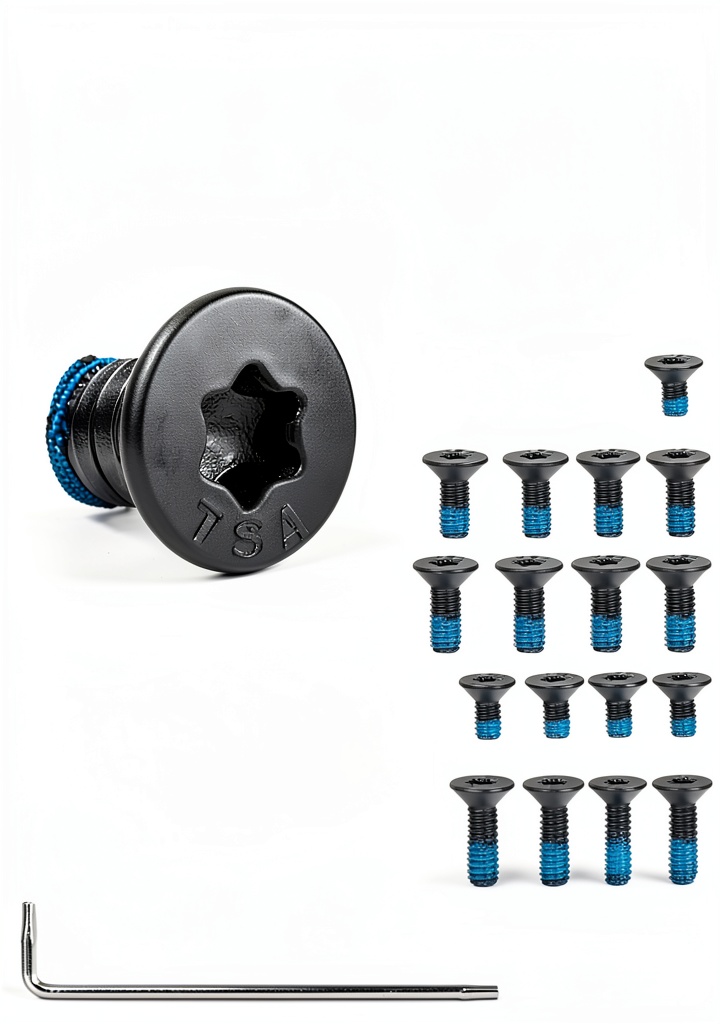 TSA Tactical Screw Kit displayed with red dot optic and hex key