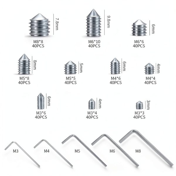 Siyurongmy Stainless Steel Door Handle Screws Rust Resistant-0