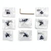TSA Optic Mount Screws Carbon Steel Threadlocker Set-6