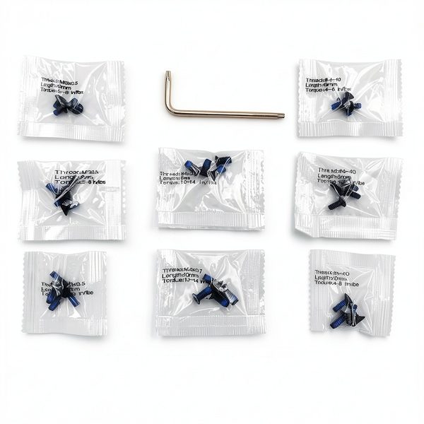 TSA Optic Mount Screws Carbon Steel Threadlocker Set-6