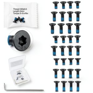 TSA Optic Mount Screws Carbon Steel Threadlocker Set-0