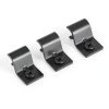 Ferraycle Z Clips Steel Table Fasteners Black 100 Pieces-5