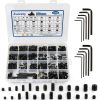 Zuorery Set Screws 830 Pcs Alloy Steel Assortment Kit-0