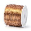 MECCANIXITY Enamel Magnet Wire 0.5mm 100m Coil Copper Round Rod-0