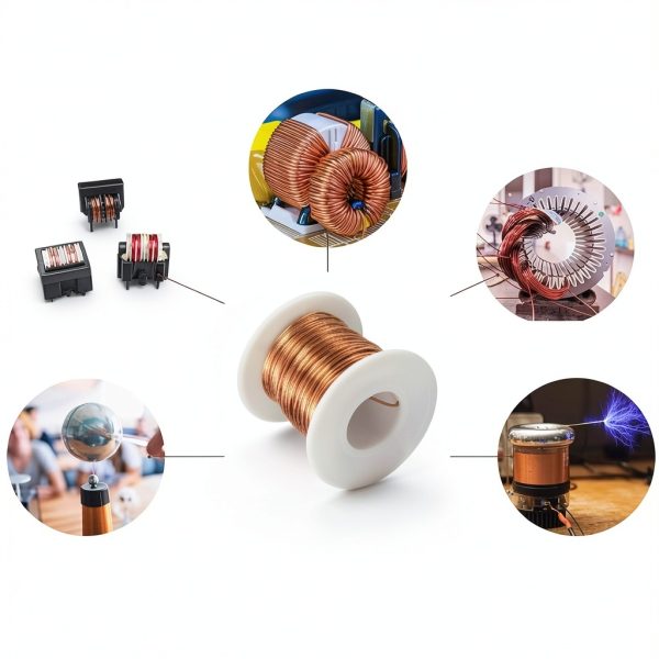 Fielect Enamelled Copper Magnet Wire 20m 1mm ID Model QA-1-155 155C-4