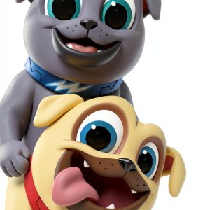 Disney Puppy Dog Pals Kindle Book Fun Animal Adventure Ages 3-5-0