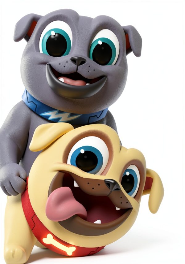 Disney Puppy Dog Pals Kindle Book Fun Animal Adventure Ages 3-5-0