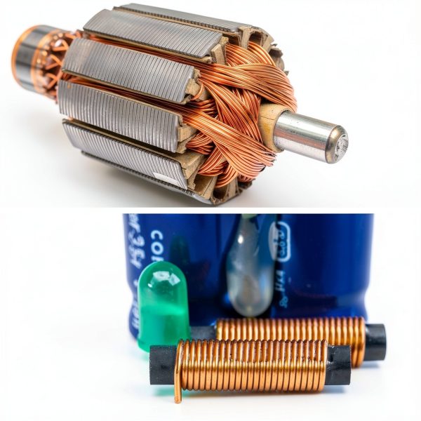 MECCANIXITY Enamel Magnet Wire 0.5mm 100m Coil Copper Round Rod-5