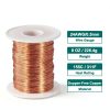 MECCANIXITY Magnet Wire 24AWG Enamel Copper Coil Insulated 155C-1