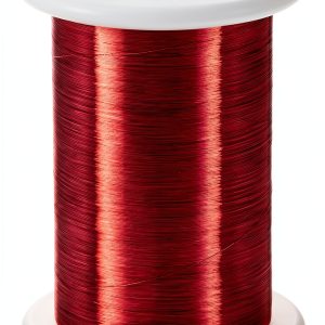 Magnet Wire Elektrisola 42 AWG Enamelled Copper Red 4oz 12828ft-0