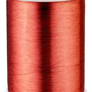 Magnet Wire, Enameled Copper Wire, 42 AWG, 1.0 Lbs, 51313' Length, 0.0026" Diameter, Red-0