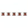 Enameled Copper Wire 5pcs Magnet Winding 0.1mm 15m Length by Akozon-5