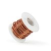 Fielect 0.38mm Inner Dia Magnet Wire Enameled Copper Wire Winding Coil 49.2Ft Length QA-1-155 2UEW Model Widely Used for A Variety of Motors-2