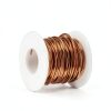 Fielect 0.38mm Inner Dia Magnet Wire Enameled Copper Wire Winding Coil 49.2Ft Length QA-1-155 2UEW Model Widely Used for A Variety of Motors-3