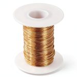 Generic 24 AWG Magnet Wire, 24 Gauge Enameled Copper Wire, 4 oz Magnetic Coil Wire for Transformer, Motor, Electric, 155C(311F)-0