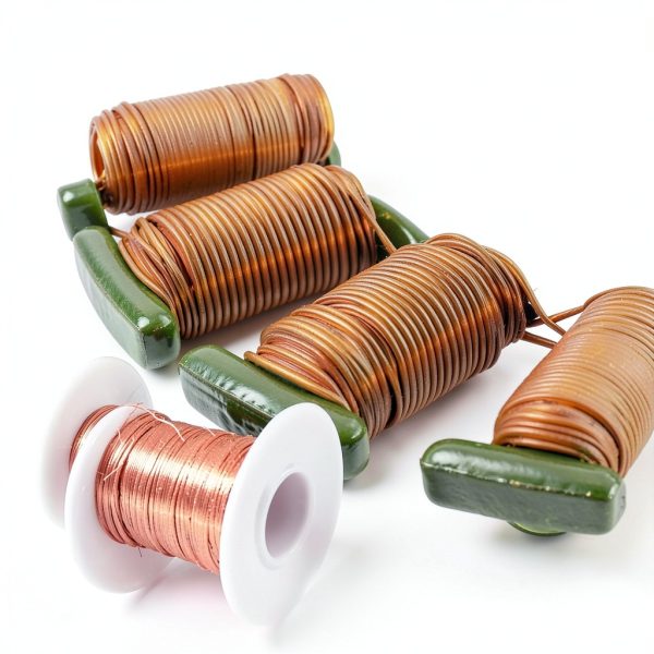 Generic 24 AWG Magnet Wire, 24 Gauge Enameled Copper Wire, 4 oz Magnetic Coil Wire for Transformer, Motor, Electric, 155C(311F)-3