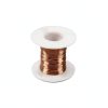 Fielect 0.27mm Inner Dia Magnet Wire Enameled Copper Wire Winding Coil 164Ft Length QA-1-155 Model Widely Used for A Variety of Motors-1