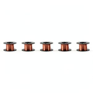 0.1mm Copper Wire, 5PCS Enameled Jumper Wire Enamele Magnet Winding Electrical Conductivity Insulation Enamelled Repair Line Connecting Precision Motherboard Soldering Transformer Inductors-0